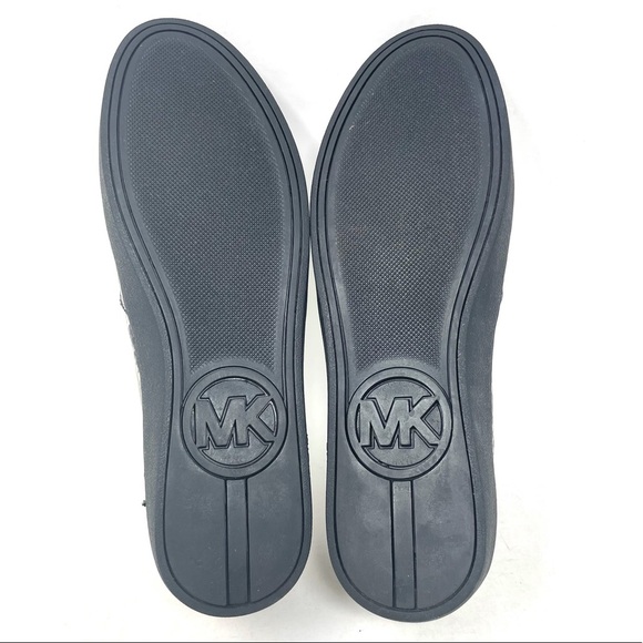 Michael Kors Slip On Sneaker Snakeskin Black‎ Womens 8 - Picture 8 of 9